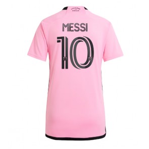 Inter Miami Lionel Messi #10 Hemmatröja Kvinnor 2024-25 Kortärmad